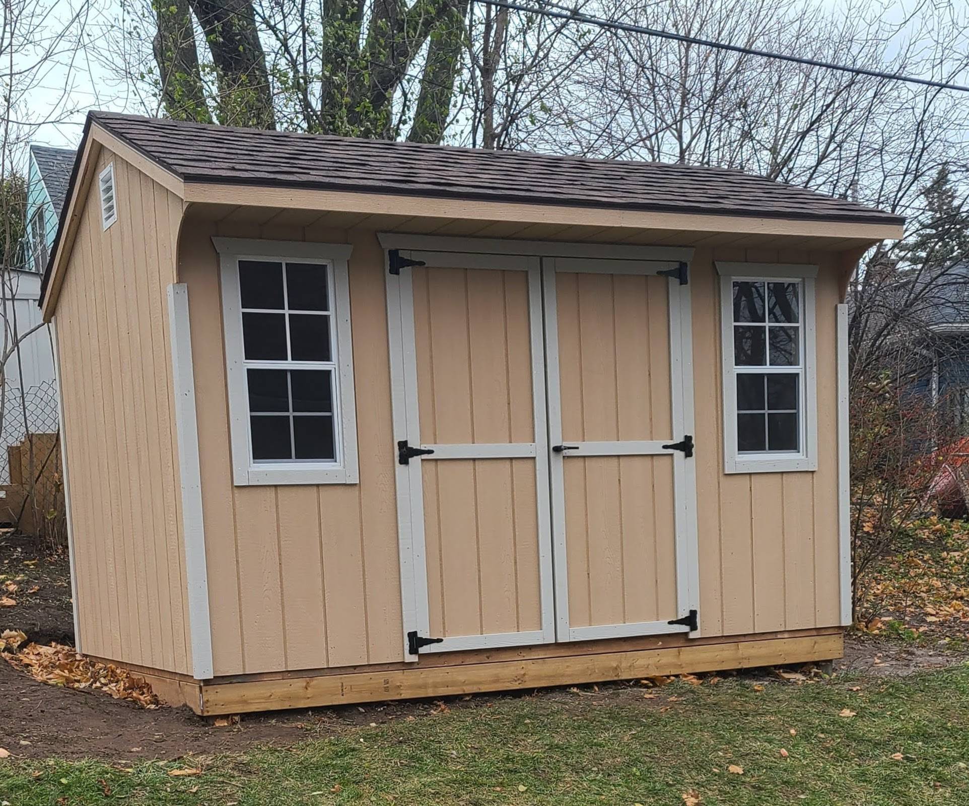 Saltbox Storage Shed Duratemp 8 X 12 Saltbox Garden Shed Windmill Landscapes 22 Years Of 9938