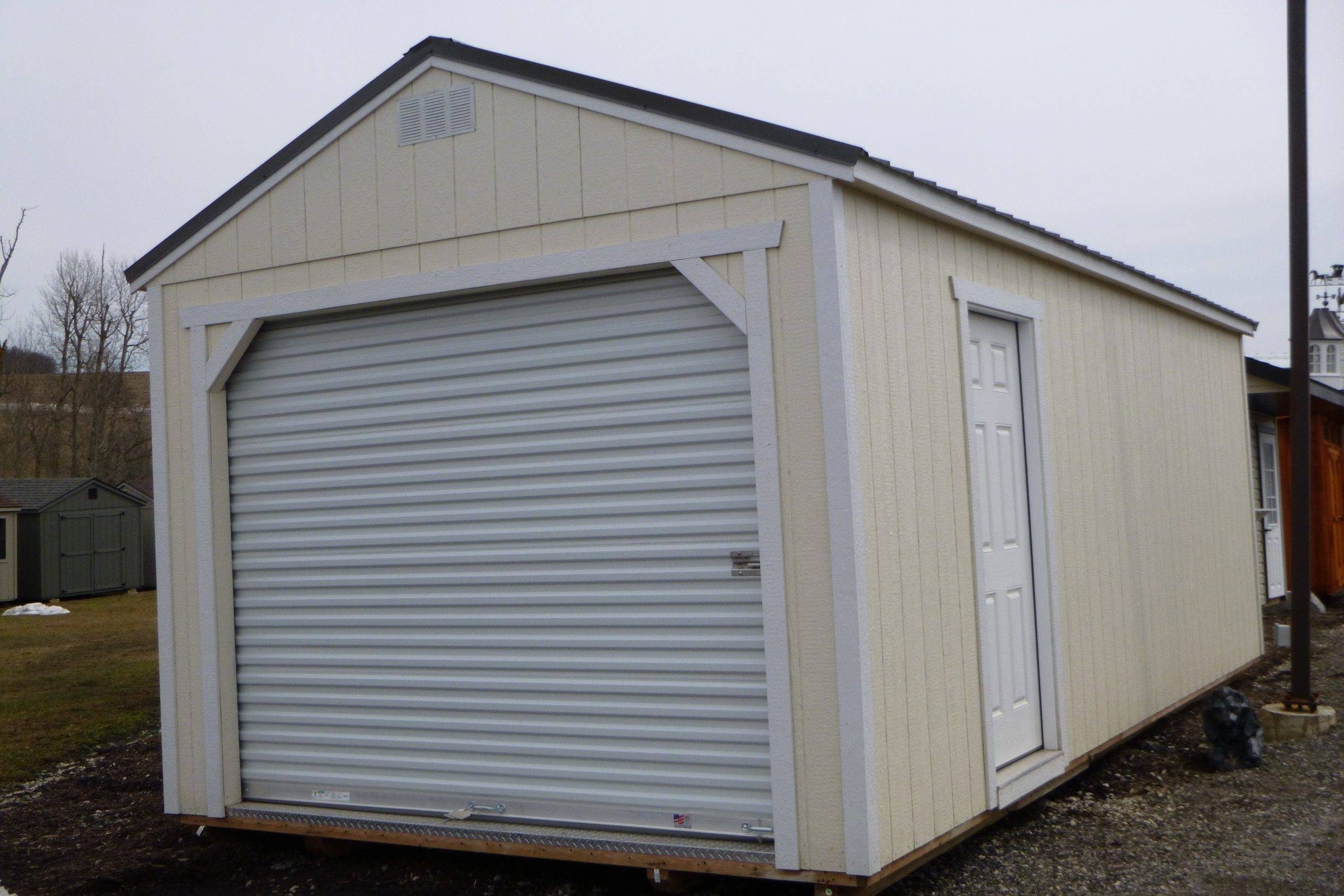 Storage Sheds Duratemp 12 x 24 Utility Shed Windmill Landscapes 22