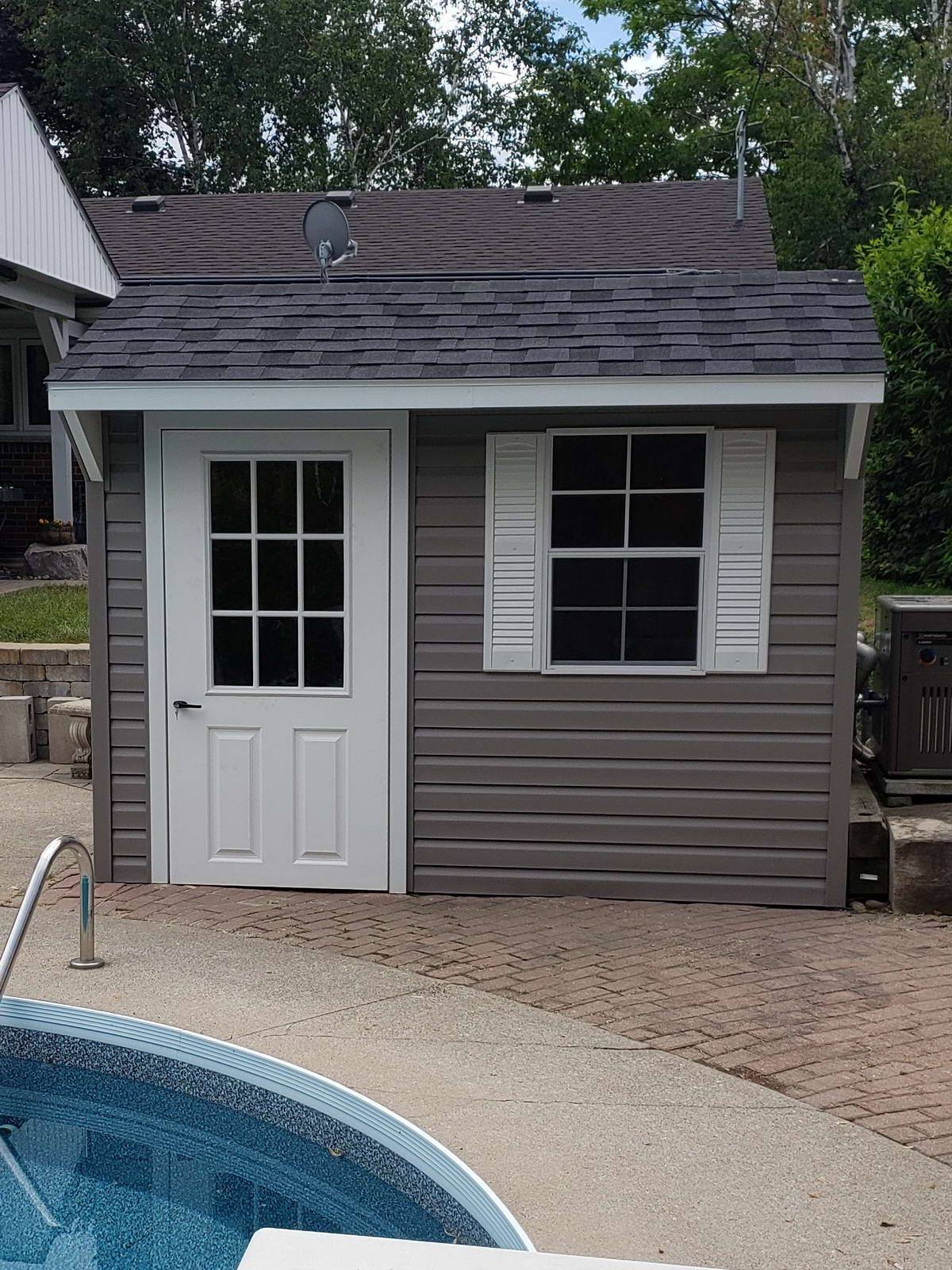 8 x 10 Saltbox Garden Shed - Image 2