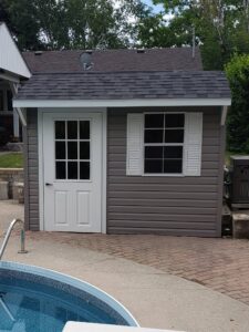 8 x 10 Saltbox Garden Shed