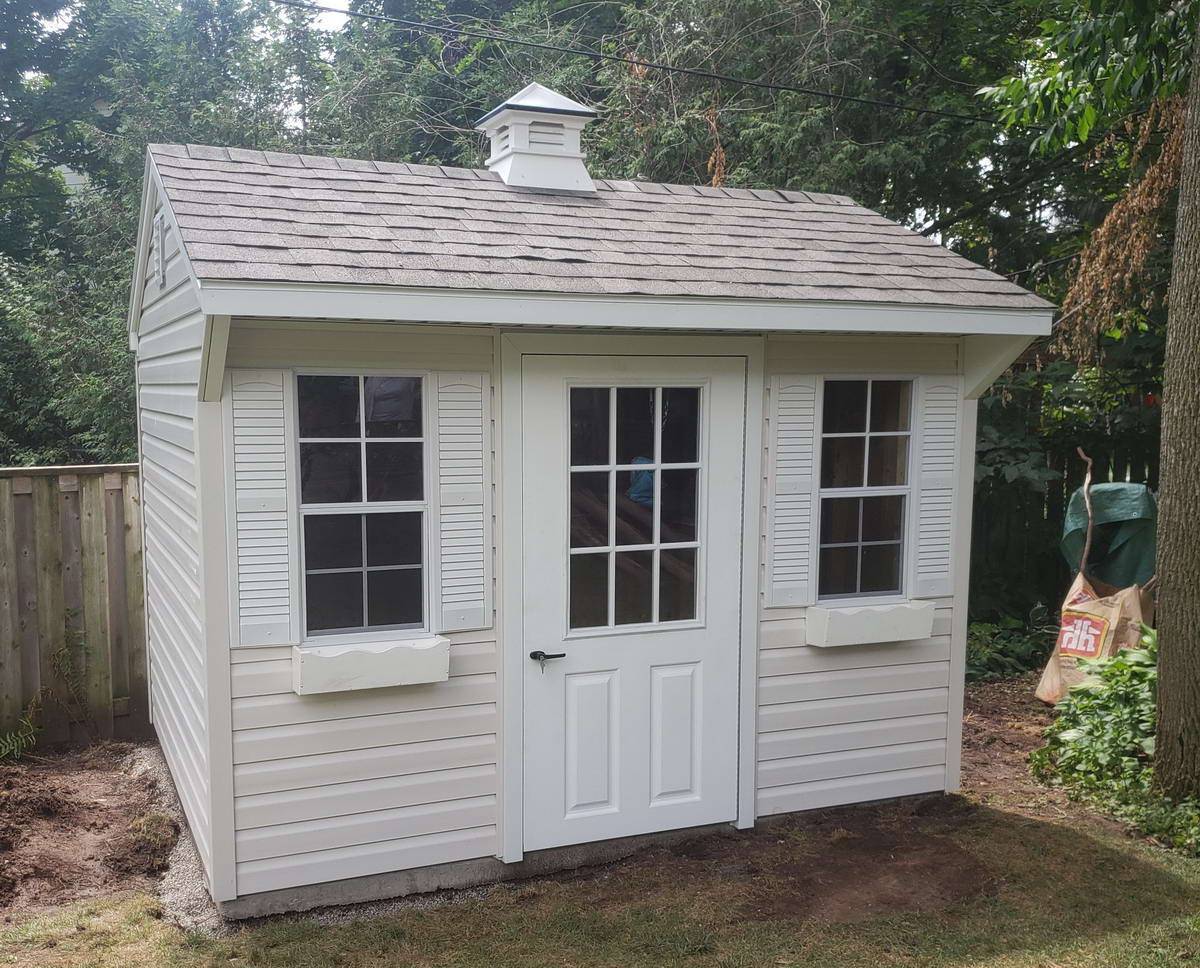 8 x 10 Saltbox Garden Shed - Image 2