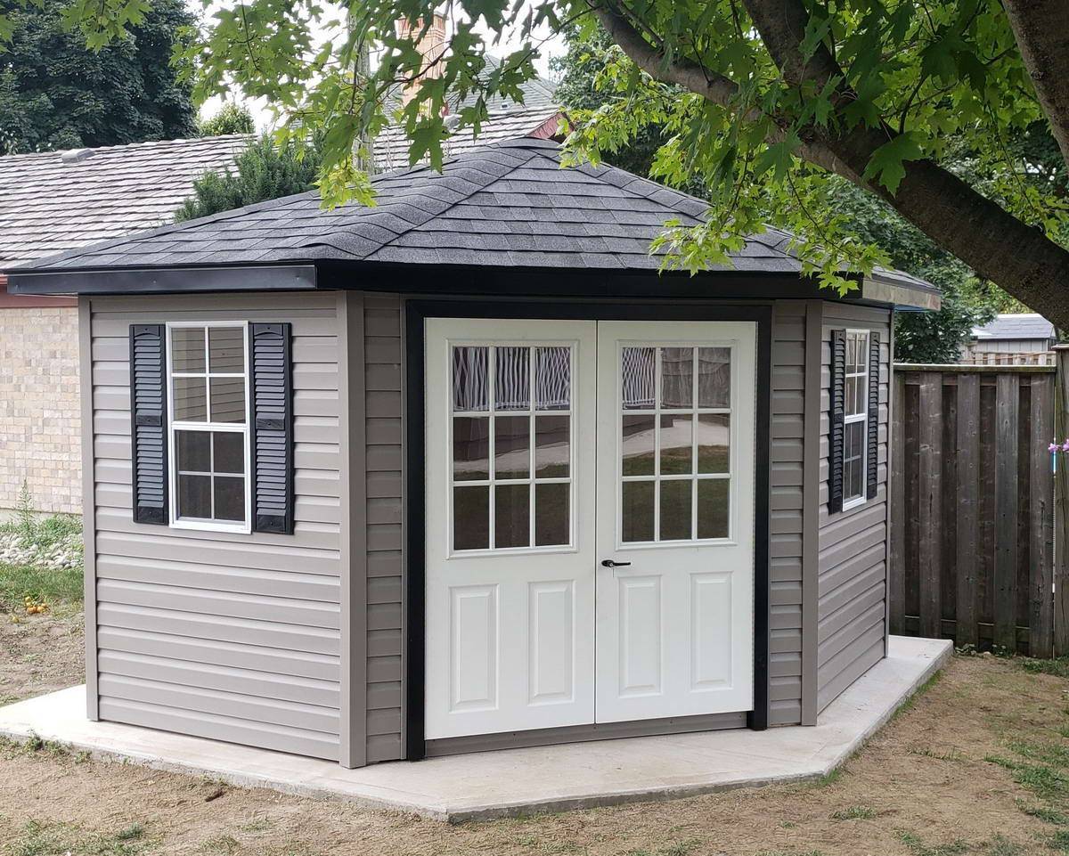 10 x 10 Corner Shed