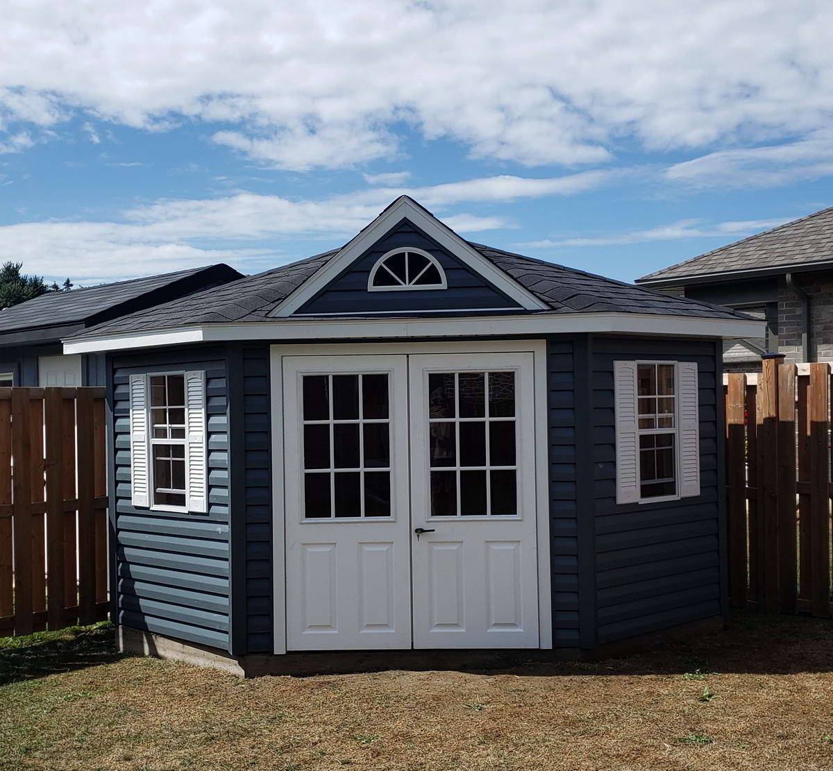 10 x 10 Corner Shed