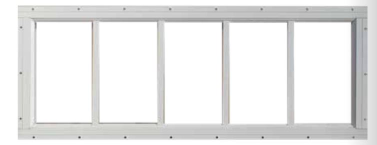 30" x 10" Transom Window