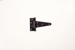 5" Black Straight T-hinge