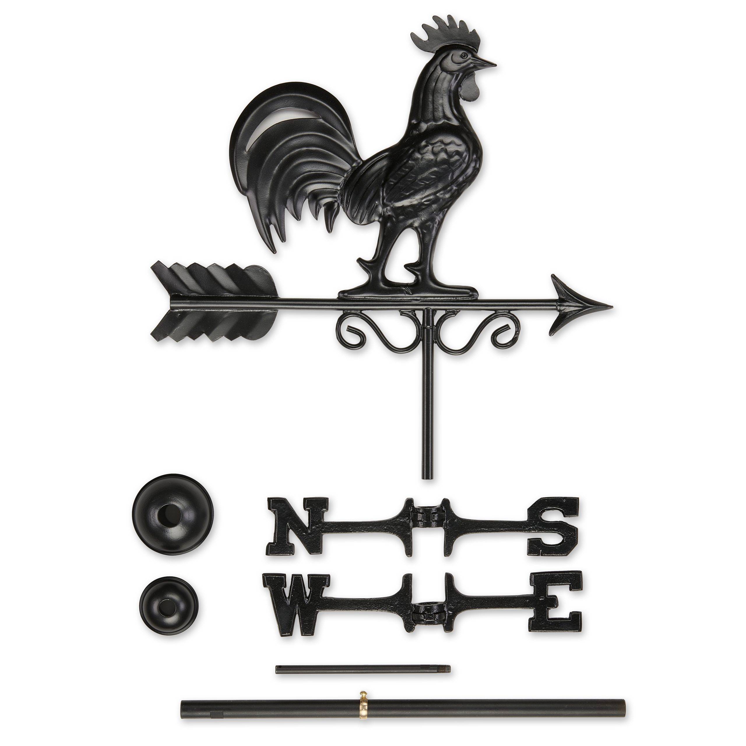 Bantam Rooster Aluminum Weathervane - Image 4