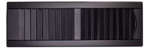 Black Louvered Shutters