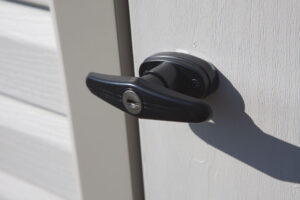 Black T Shed Door Handle