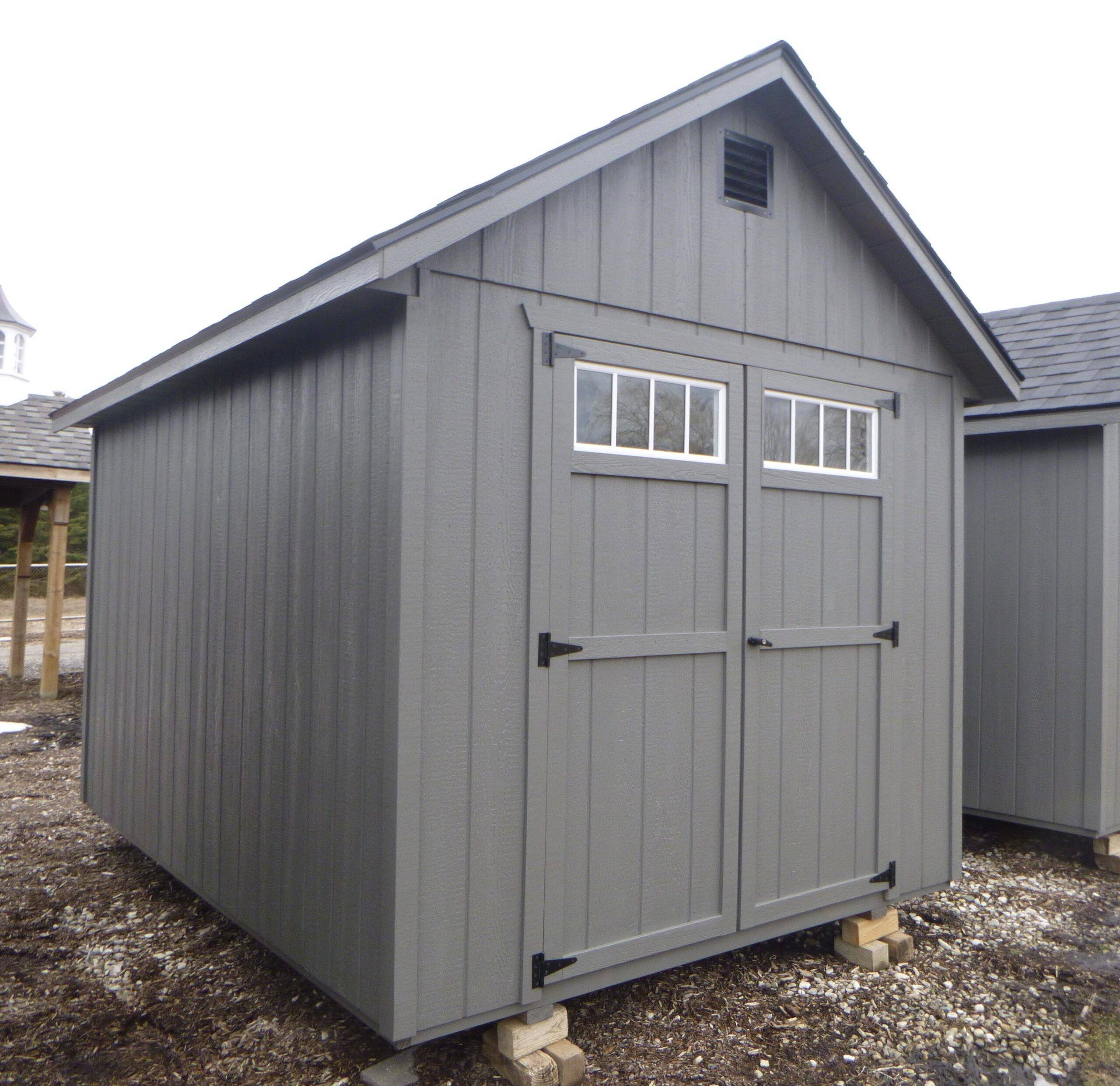 8 x 12 Chalet Storage Shed - Image 2