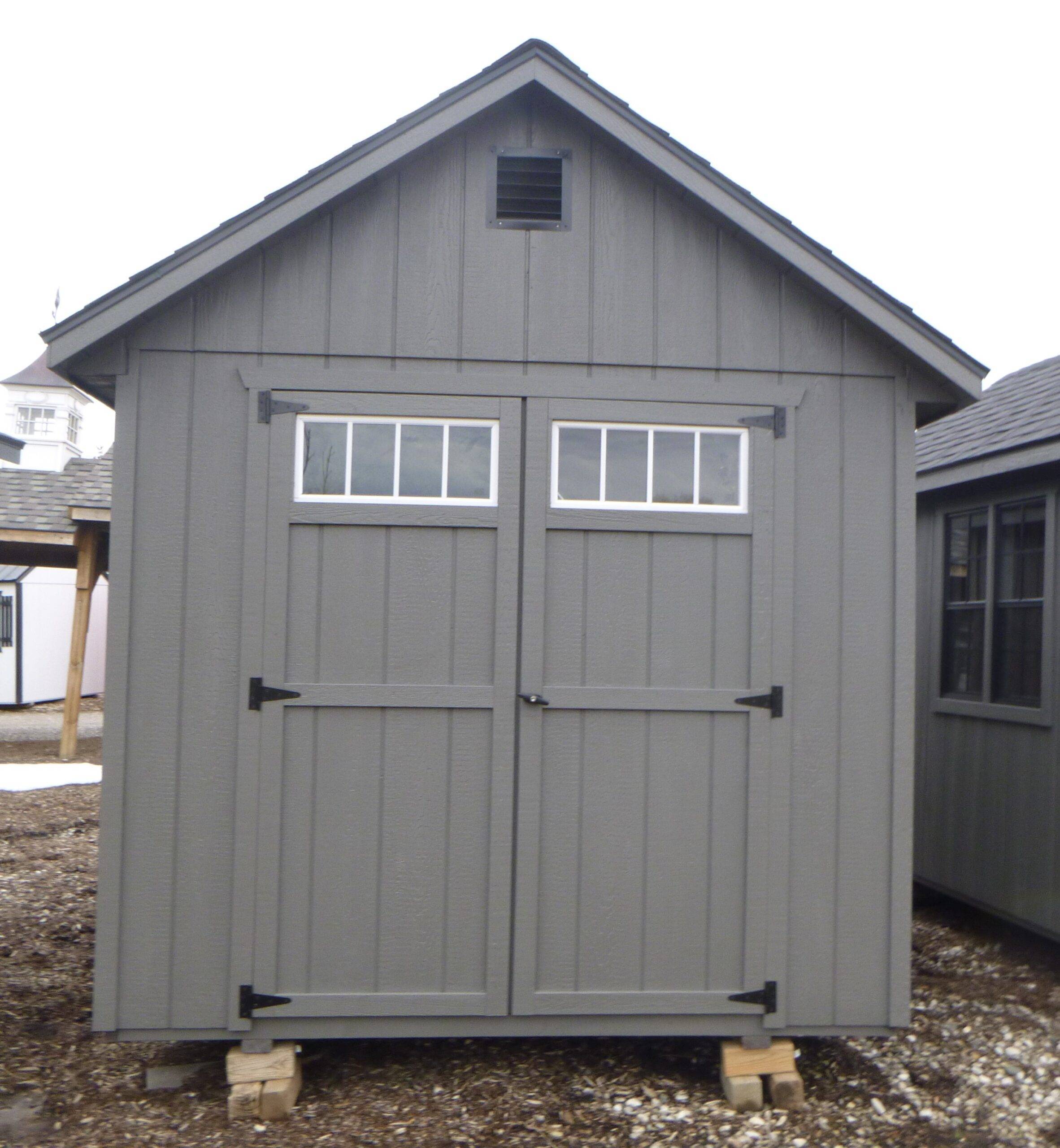 8 x 12 Chalet Storage Shed - Image 3