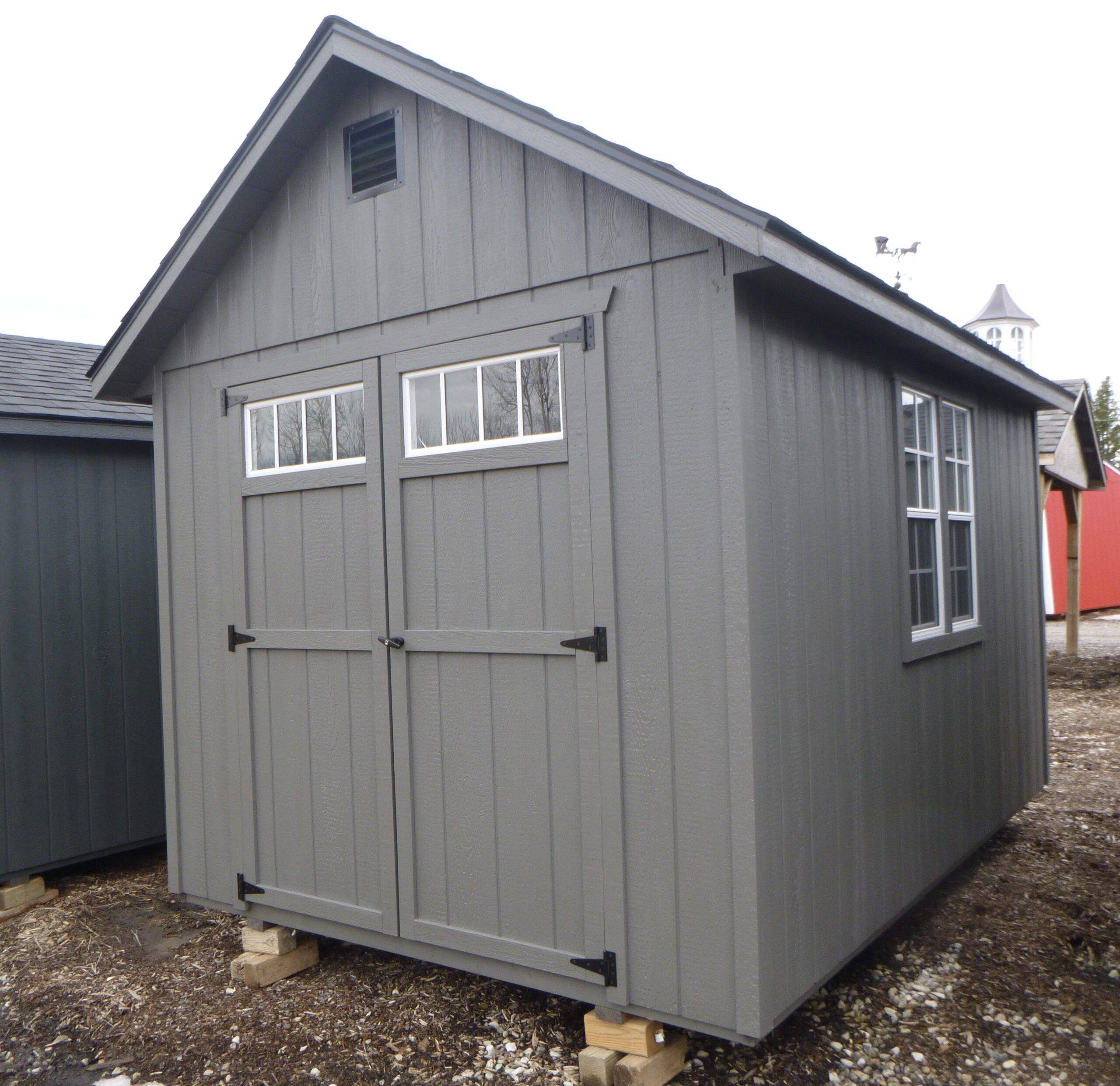 8 x 12 Chalet Storage Shed