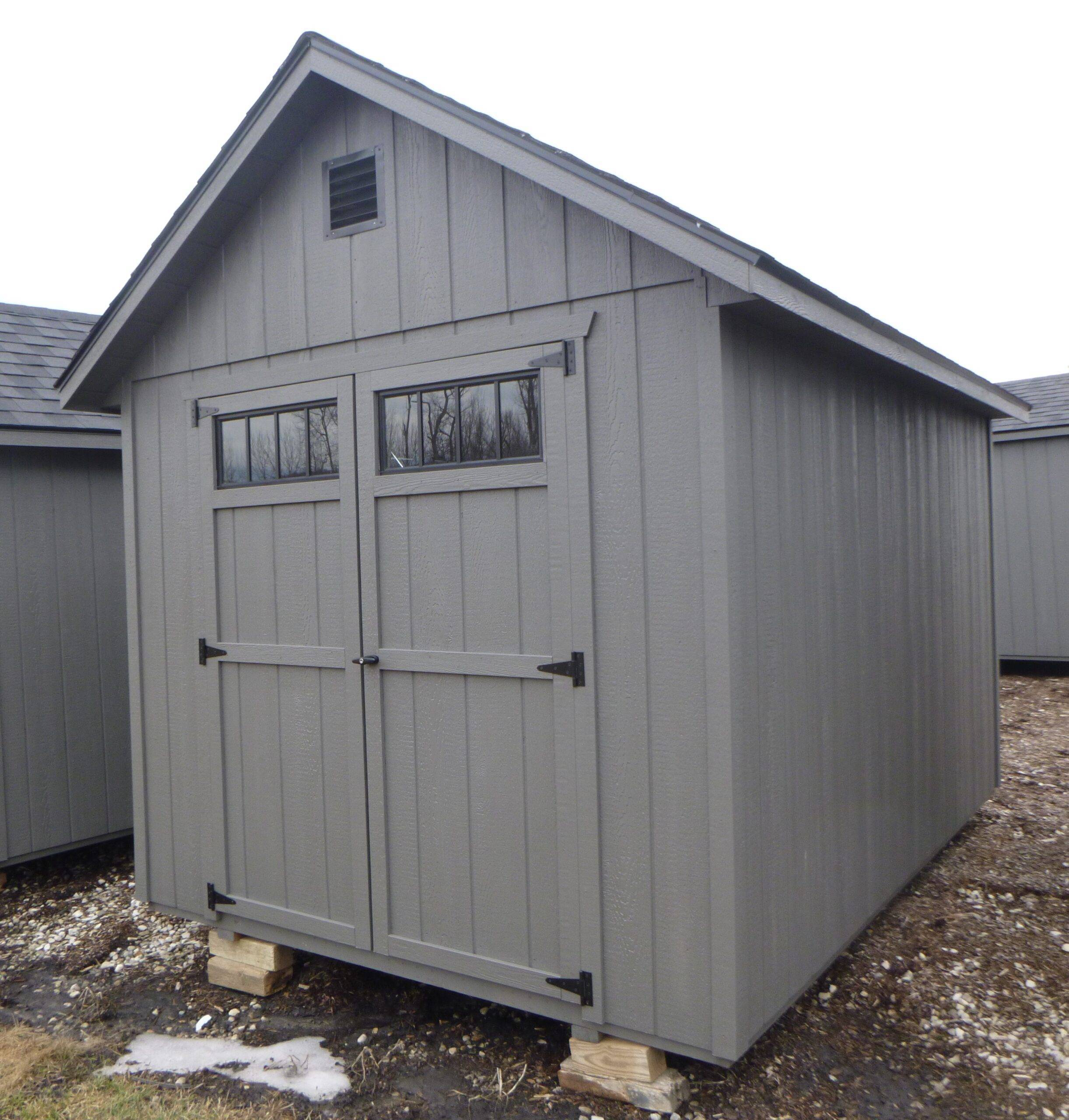 8 x 12 Chalet Storage Shed - Image 2