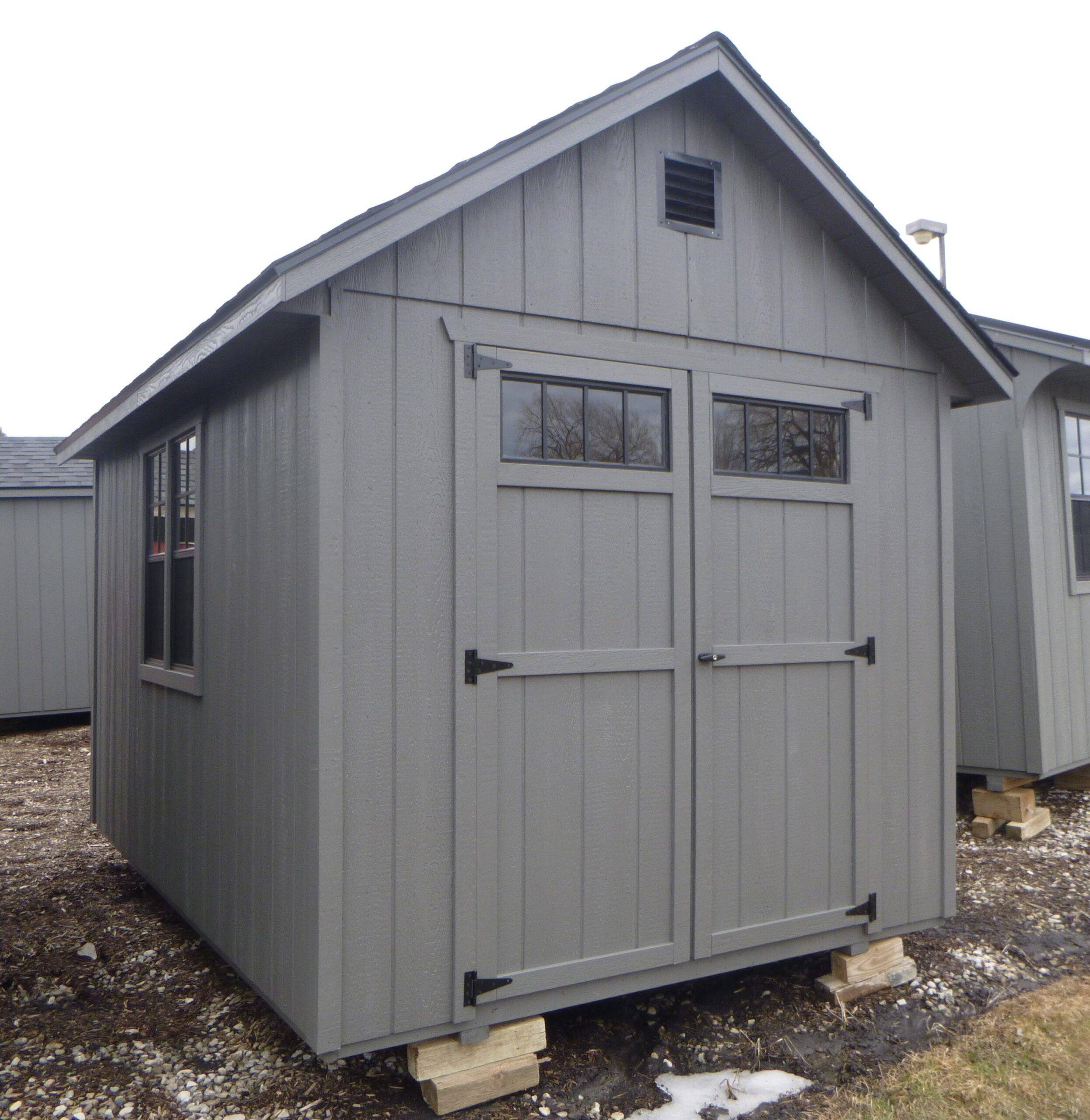 8 x 12 Chalet Storage Shed