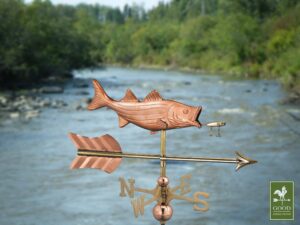 Cottage Bass with Lure with Arrow