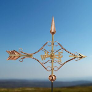 Cottage Victorian Arrow Polished Weathervane
