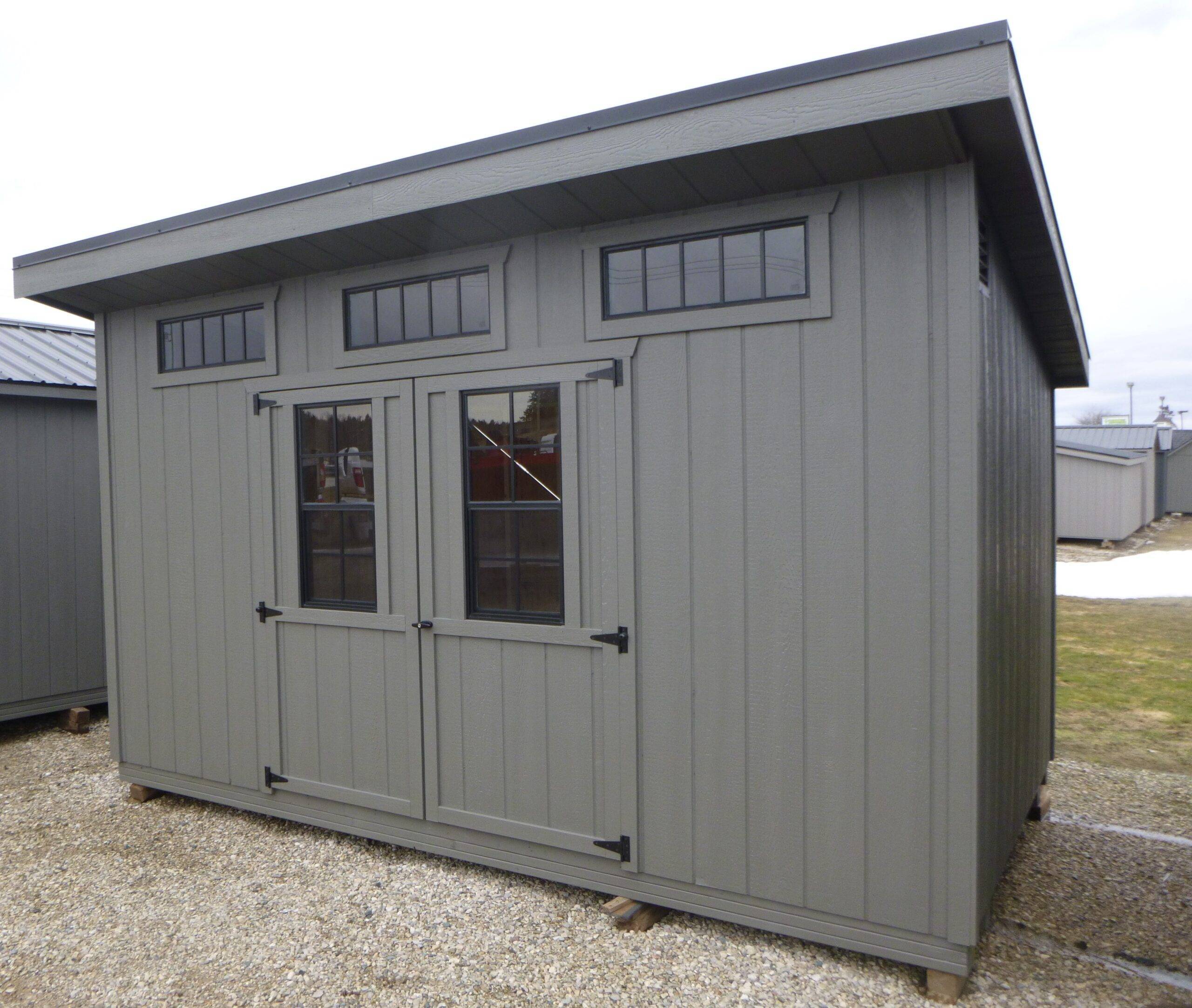 8 x 14 Single Slope Shed - Image 2