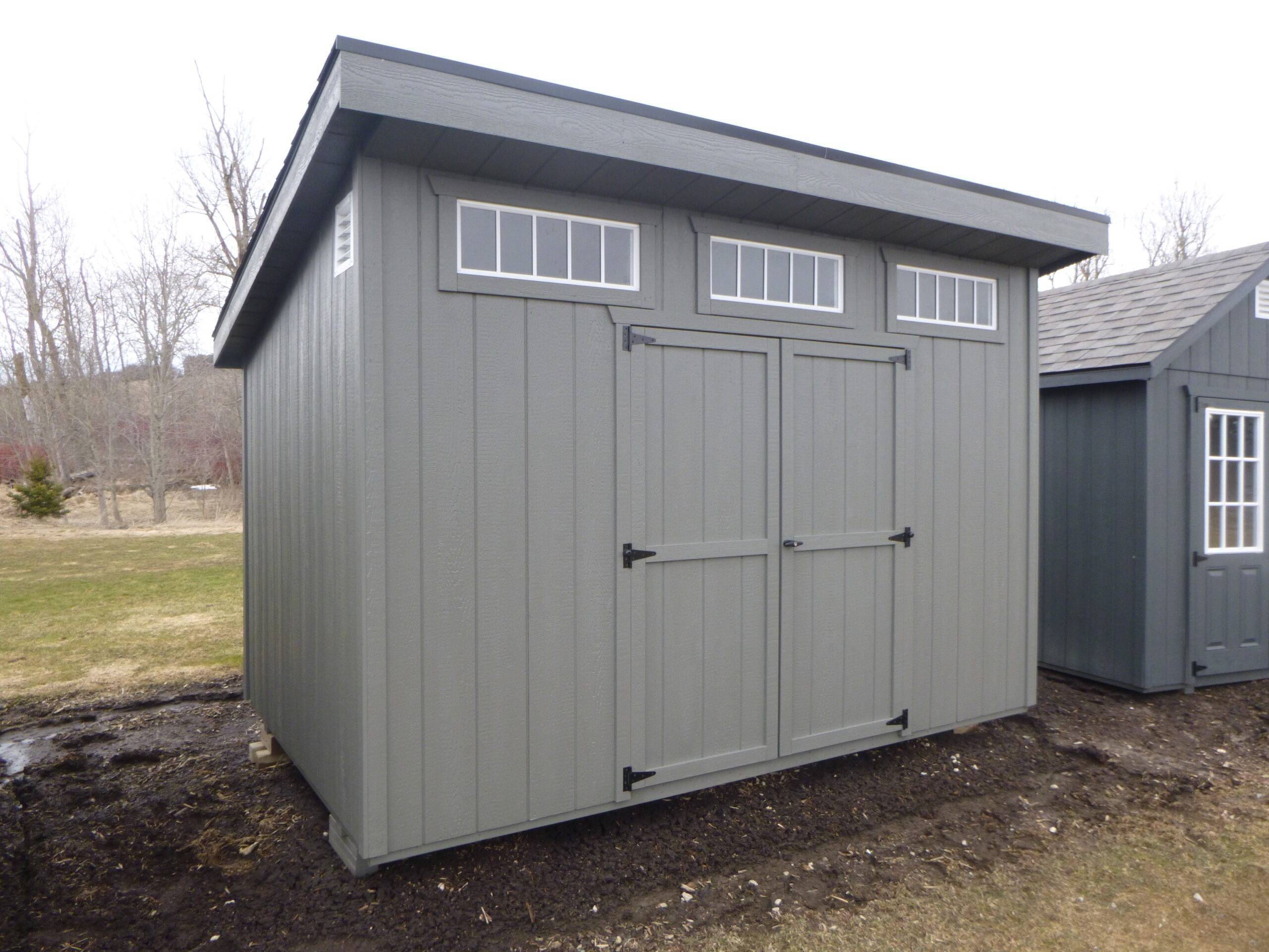 8 x 12 Single Slope Shed - Image 5