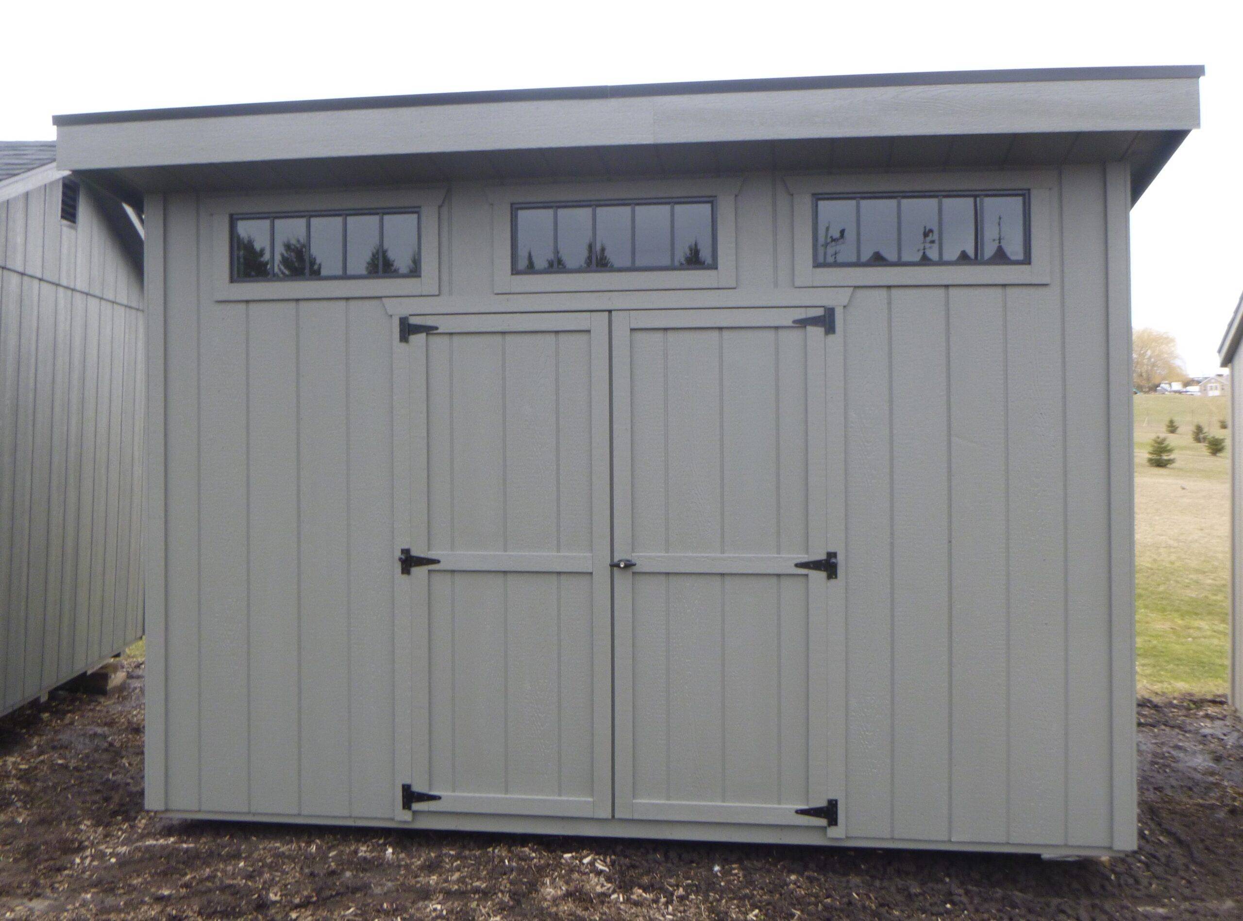 8 x 12 Single Slope Shed - Image 3