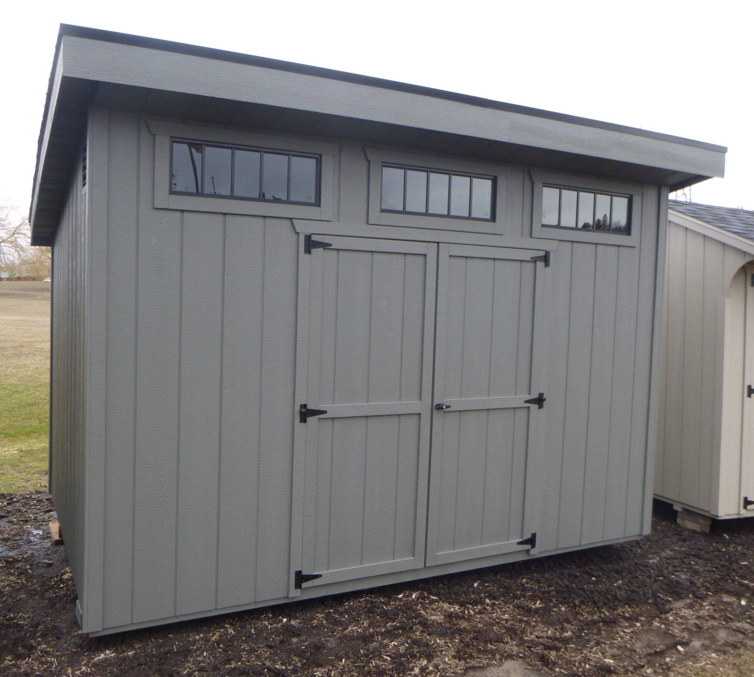 8 x 12 Single Slope Shed - Image 2
