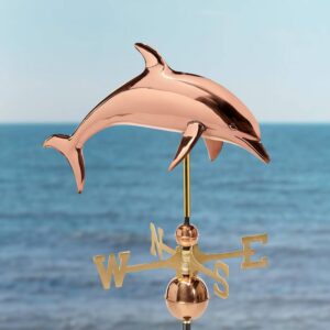 Dolphin Polished Weathervane