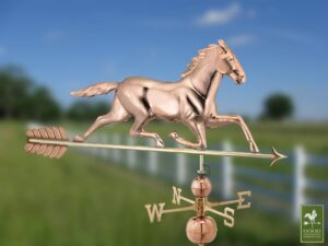 Extra Large Horse Polished Weathervane