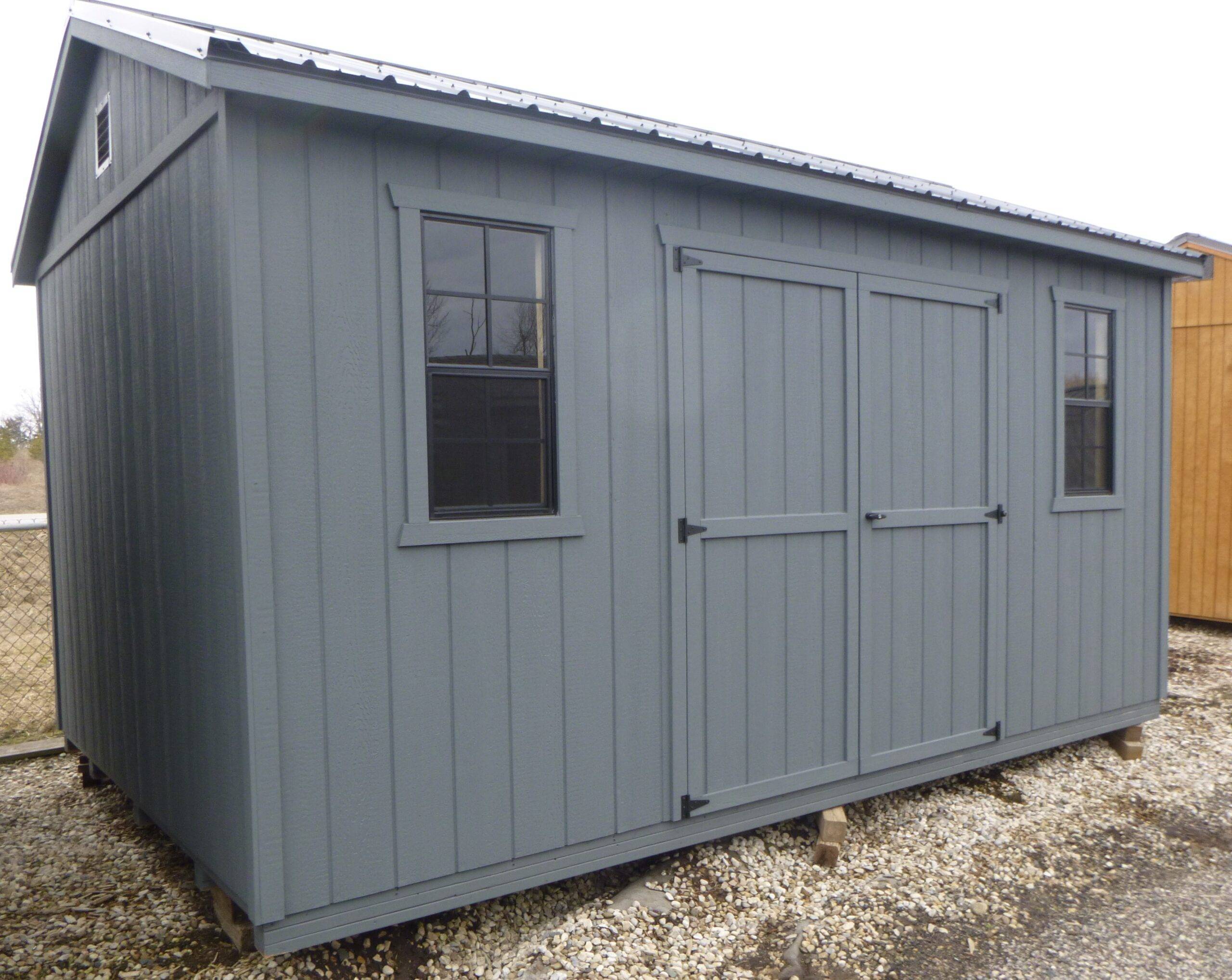 10 x 16 Garden Gable Storage Shed