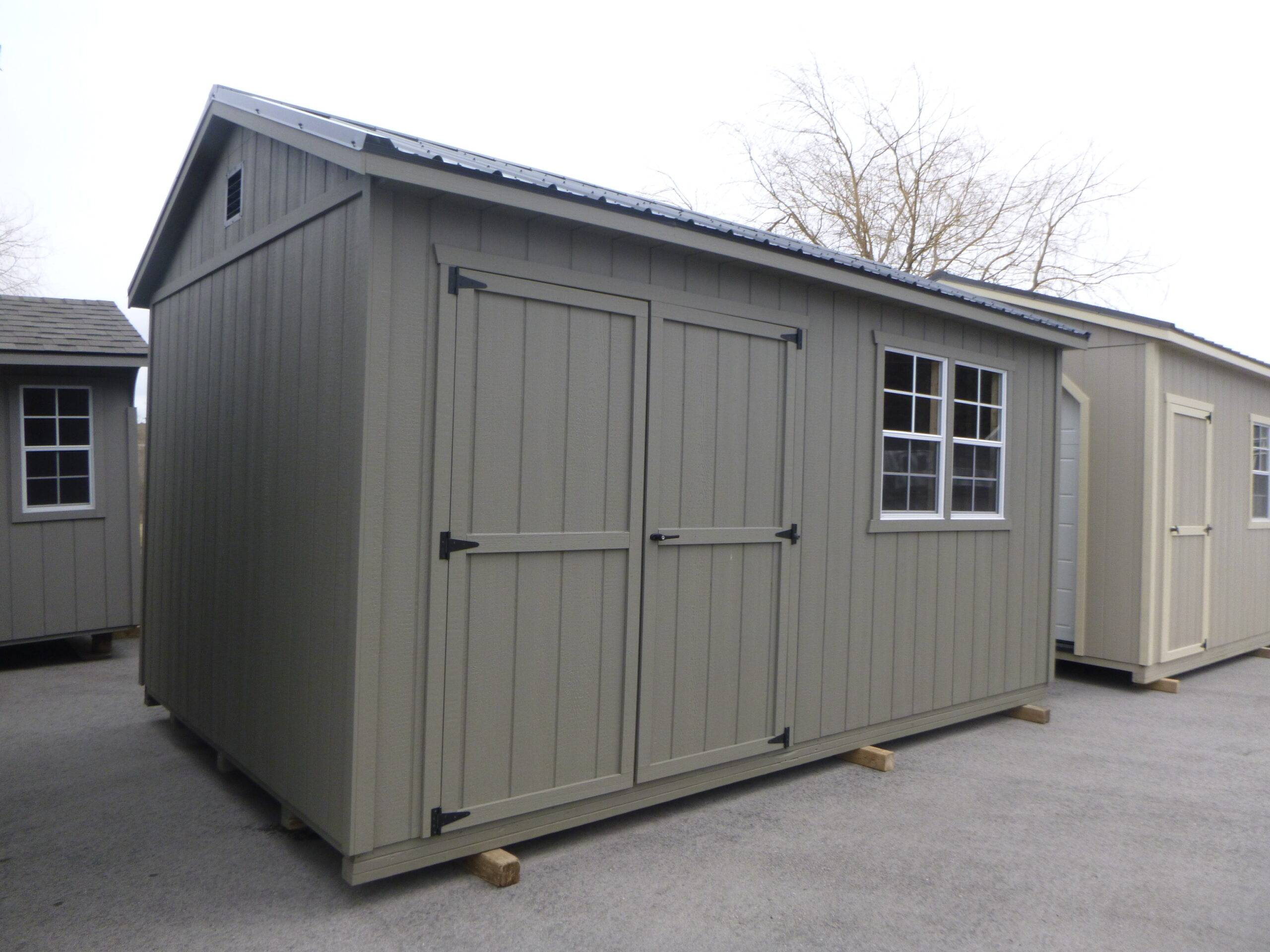 10 x 16 Garden Gable Storage Shed