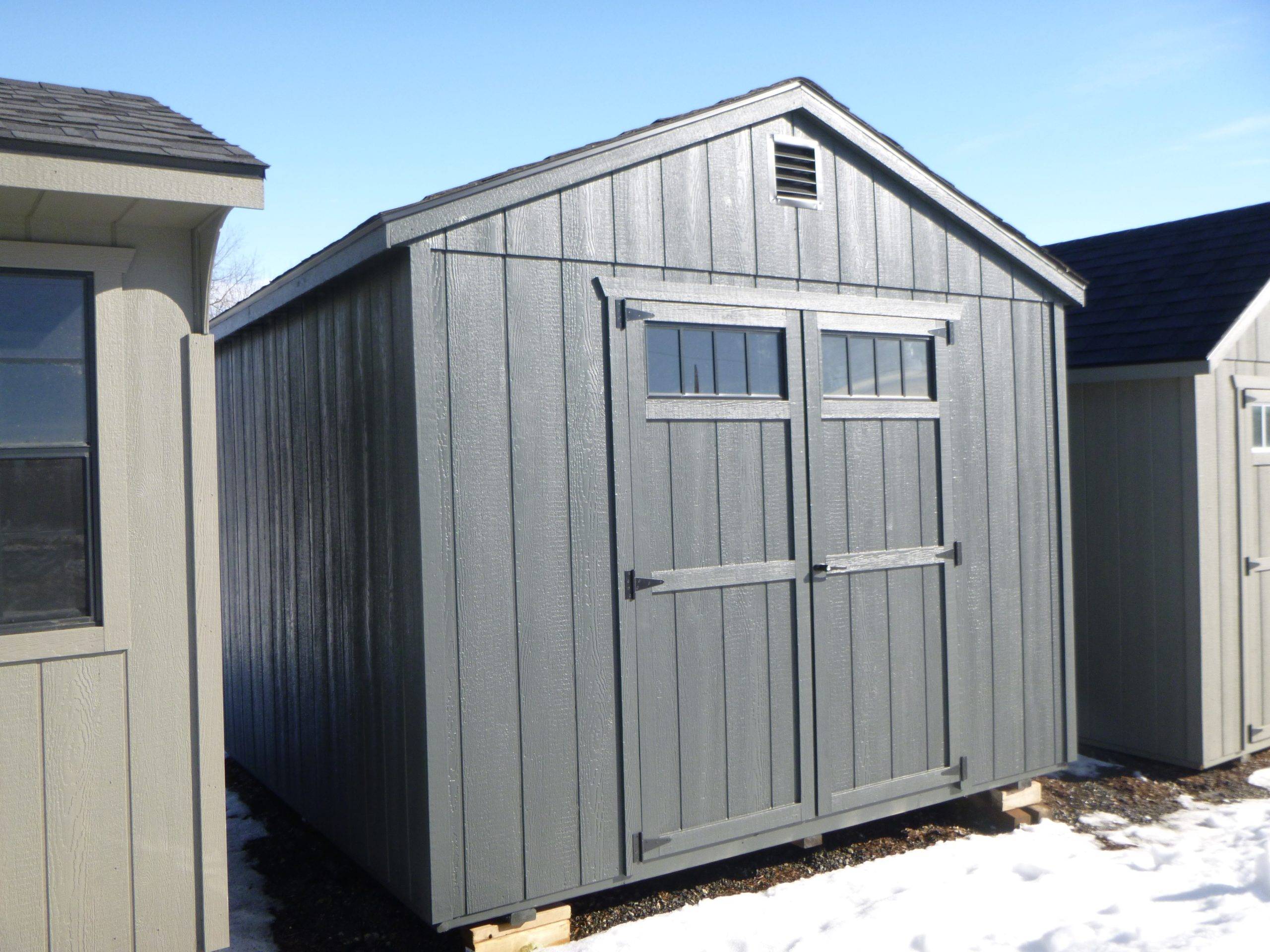 10 x 10 Garden Gable Storage Shed - Image 4