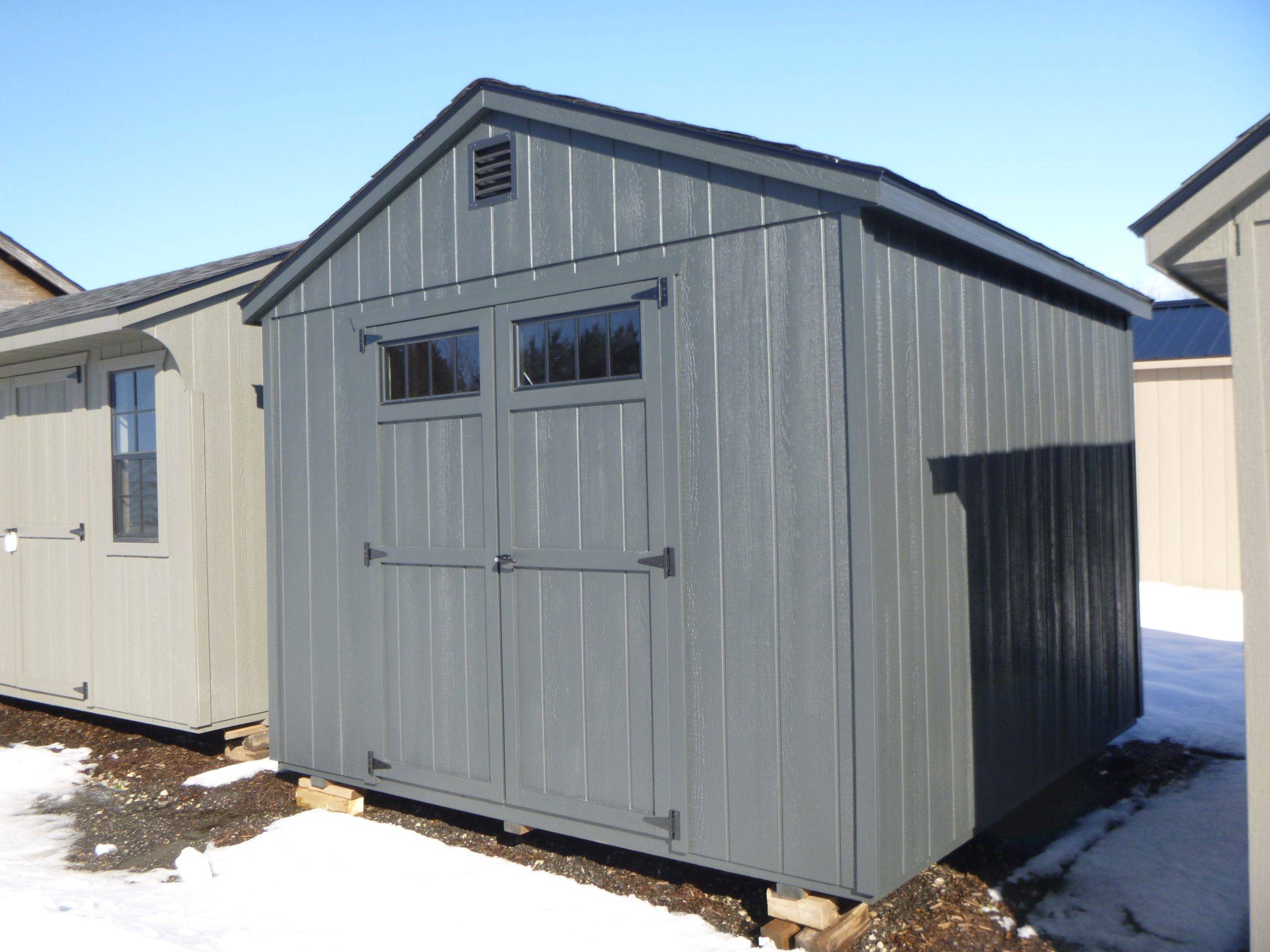 10 x 10 Garden Gable Storage Shed - Image 6