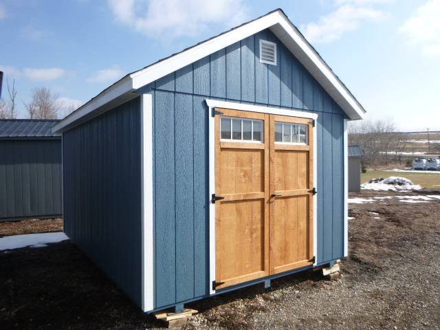 10 x 14 Chalet Storage Shed - Image 3