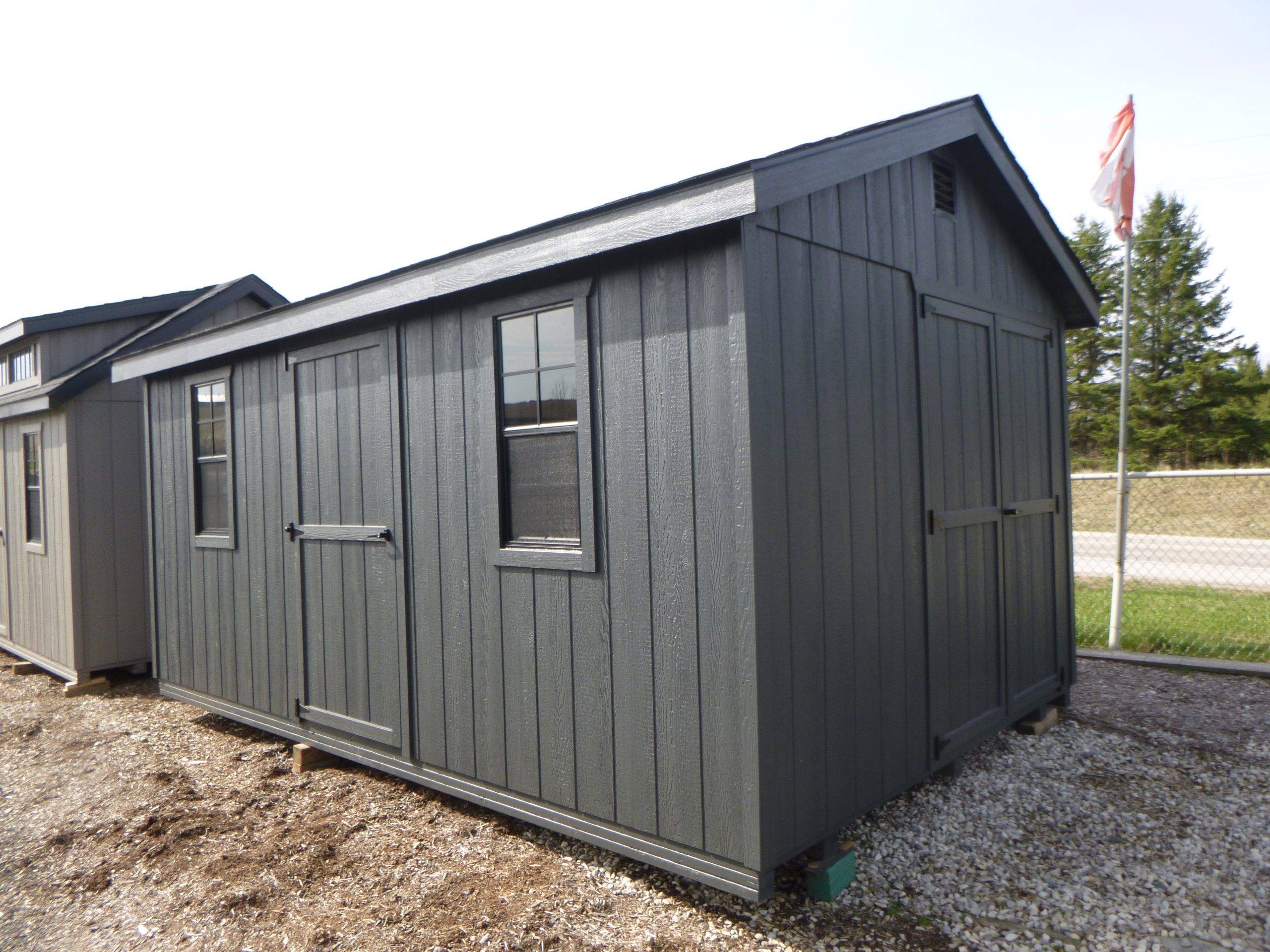 10 x 16 Garden Gable Storage Shed