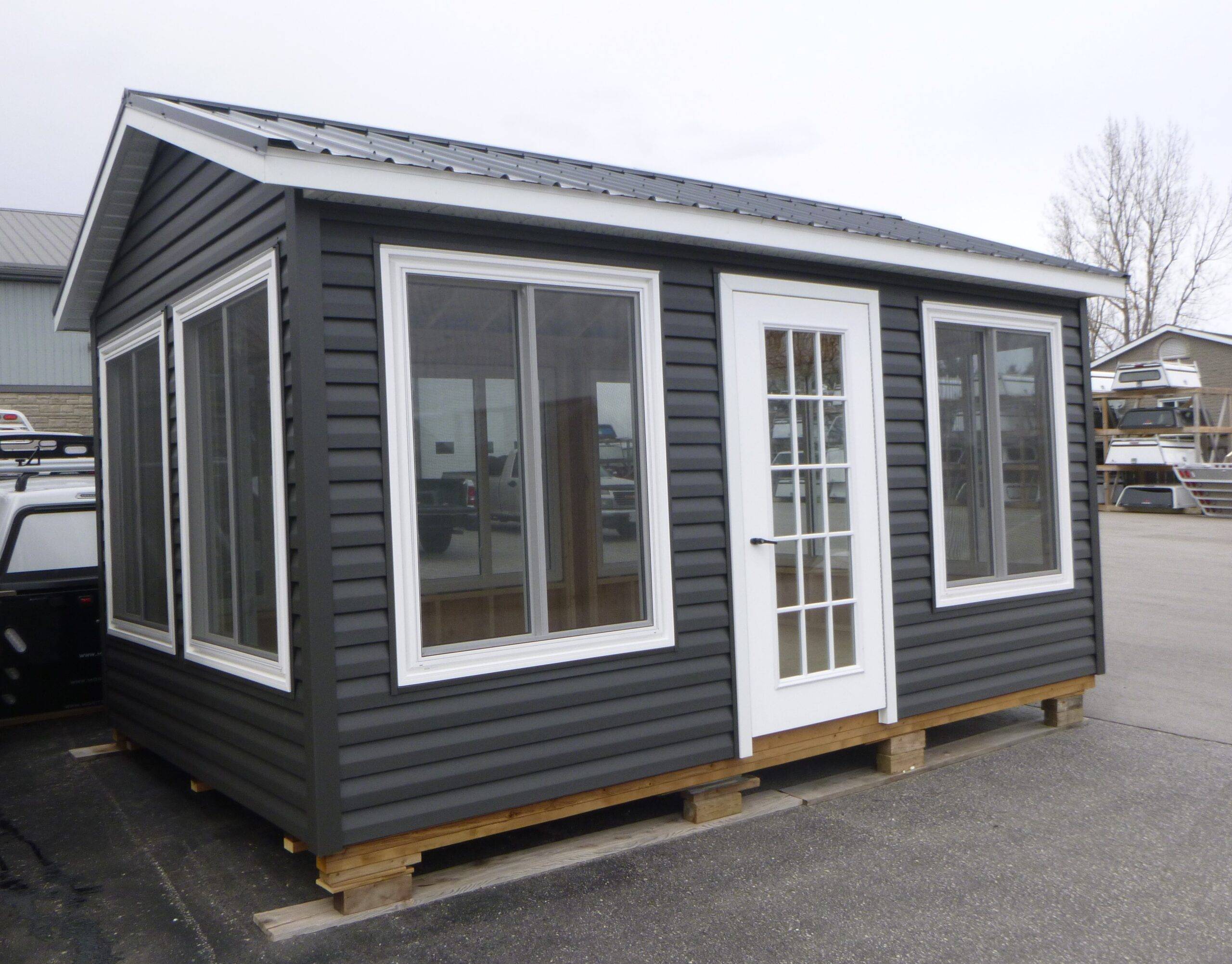 10 x 16 Garden Gable Deluxe Vinyl Sun Room