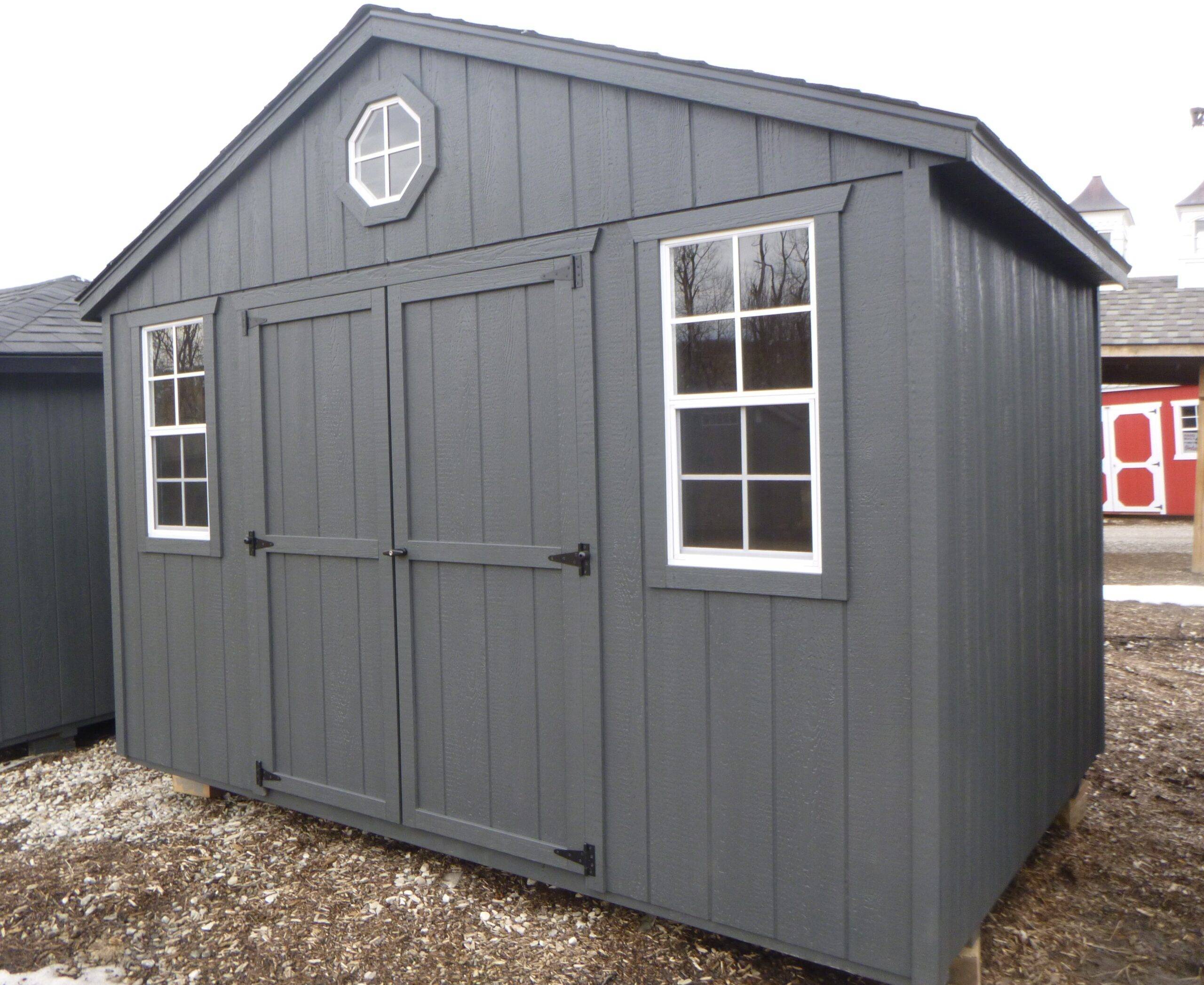 8 x 12 Large Garden Gable Storage Shed - Image 2