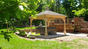 10 x 10 Southern Pine Pavilion