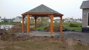 12' Cedar Octagon Pavilion