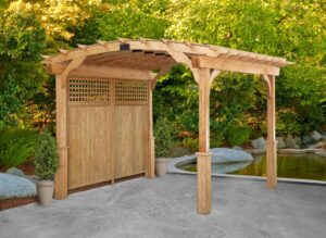 10 x 10 Southern Pine Pergola