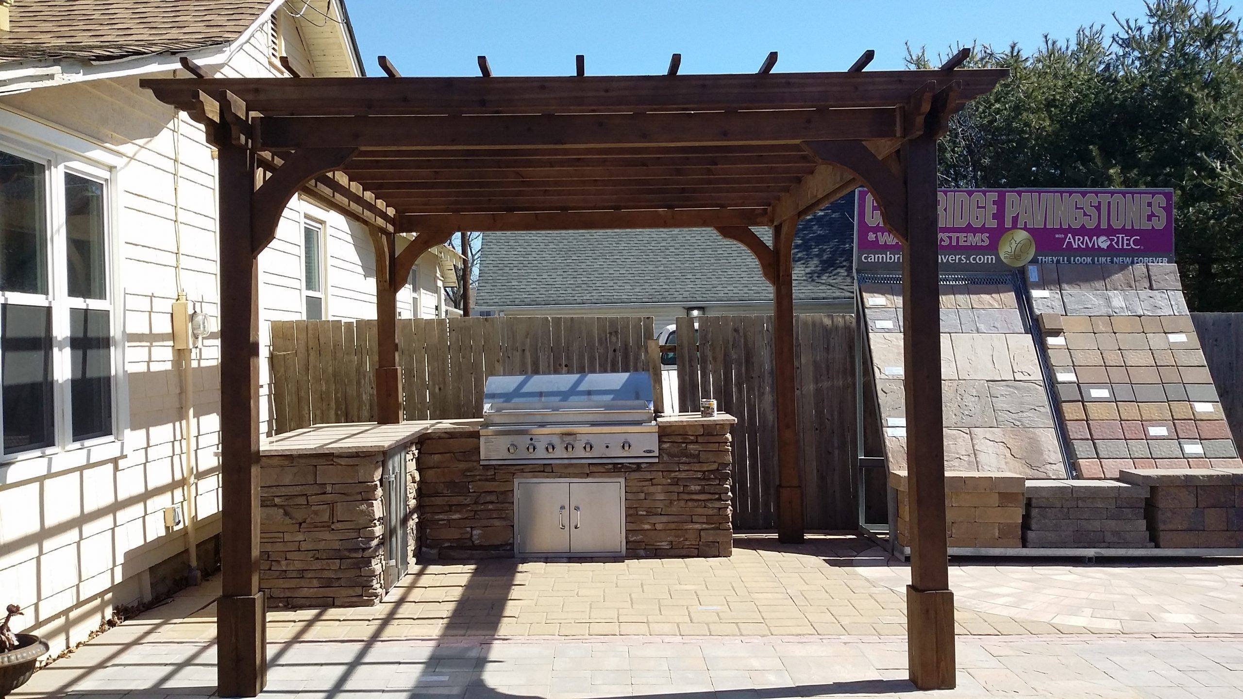 12 x 16 Cedar Pergola