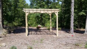 10 x 10 Southern Pine Pergola