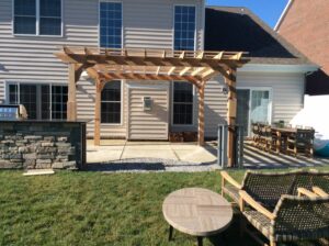 12 x 12 Southern Pine Pergola
