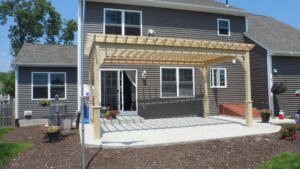 12 x 16 Southern Pine Pergola