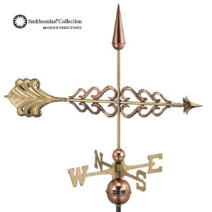 Smithsonian Arrow Polished Weathervane