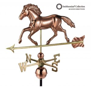 Smithsonian Polished Horse Weathervane