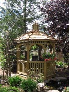 8' Octagon Southern Pine Gazebo