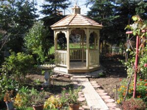 8' Southern Pine Octagon Gazebo