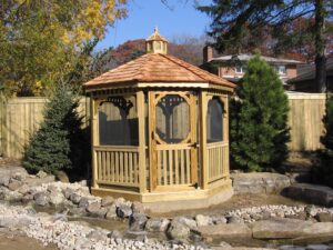 10' Southern Pine Octagon Gazebo