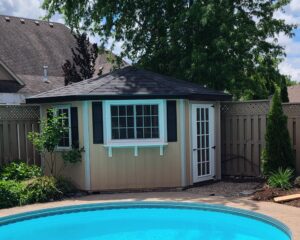 10 x 10 Corner Shed
