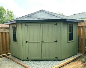10 x 10 Corner Shed