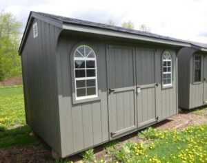 8 x 12 Saltbox Garden Shed