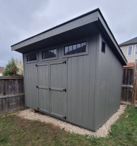 8 x 12 Single Slope Shed