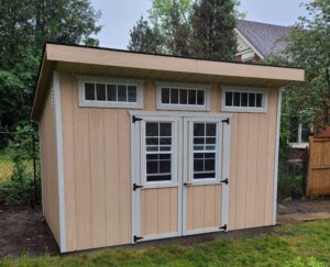 8 x 12 Single Slope Shed